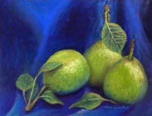 Three Pears by Toni Lowenthal