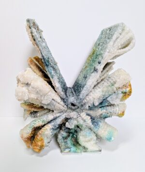 Crystalized Book, Blue & Orange