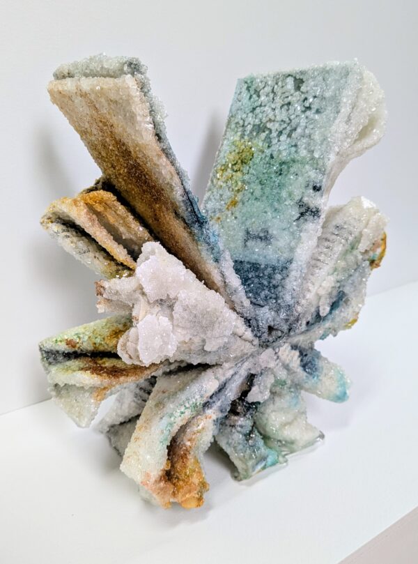 Crystalized Book, Blue & Orange - Image 2