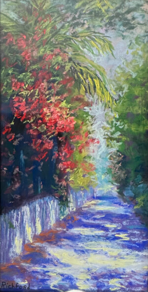 Walk By The Bougainvillea